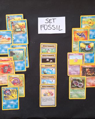 Carte Pokemon GCC - Set Fossil ITA 