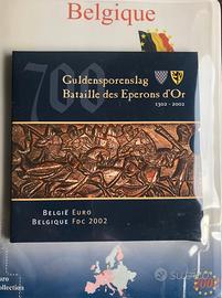 Serie divisionale fdc Belgio