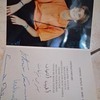 Biglietto auguri autografato