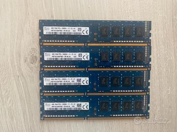 KIT Ram DDR3 16 GB - 12800