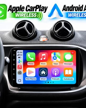 Autoradio 9 pollici Smart 453 / carplay / android