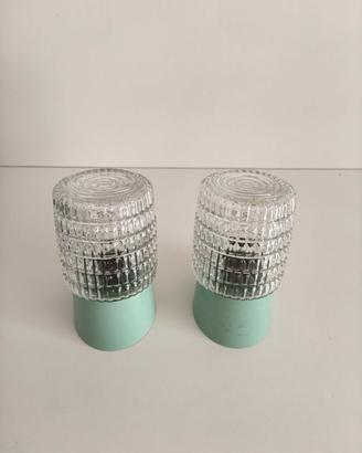 Coppia di applique anni 70