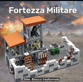 fortezza militare compatibili lego 