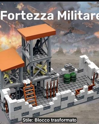 fortezza militare compatibili lego 