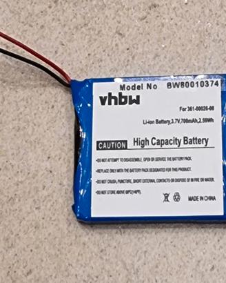 Batteria di ricambio Garmin Forerunner ioni Litio