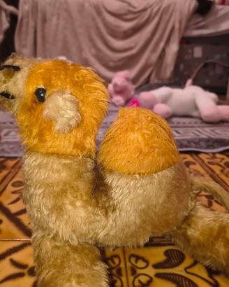 peluche cammello con gambe modellabili