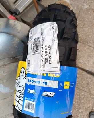 MICHELIN 140/80 -18 70R ANAKEE WILD TL M+S