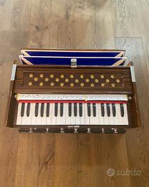 Harmonium in legno fatto a mano 440Hz