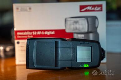 Flash Metz 52 AF-1 digital Canon EOS + scatola