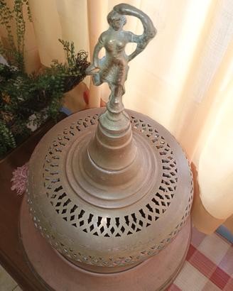 Antica stufa in rame 