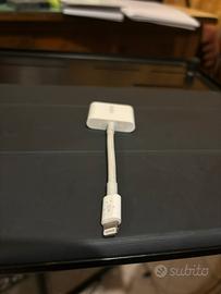 Connettore lightning jack cuffie per iphone ipad