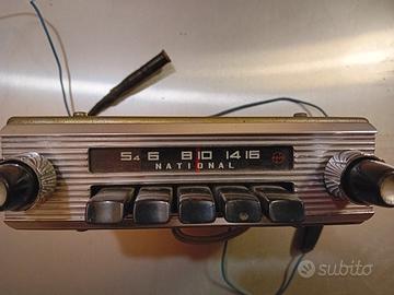 autoradio d'epoca
