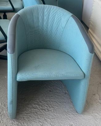 Poltrona color tiffany