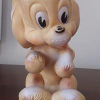 CANE CAGNOLINO PUPAZZO LEDRA IN GOMMA