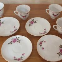 set 4 tazze da caffè Vintage Nuove