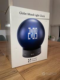 🕰️ Globe Mood Light Clock LED 🌈 NUOVO