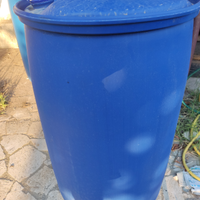 Fusto / barile / cisterna 220 litri plastica hdpe