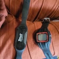 fascia cardio con orologio 