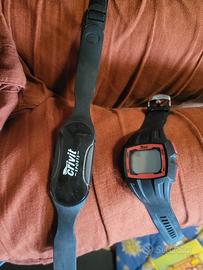 fascia cardio con orologio 