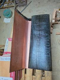 Rotolo guaina bituminosa ramata 1x4m
