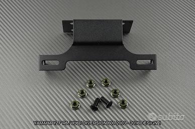 Portatarga YAMAHA YZF R6 XJ6 DIVERSION 2003 - 2016
