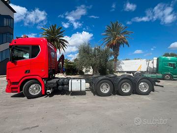 Telaio Scania R650 8x4 2020 euro 6