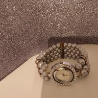 Orologio donna bracciale molla oro/argento