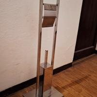 Piantana porta rotolo carta igienica scopino bagno