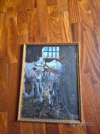  Enrico Aprile Quadro a tempera 