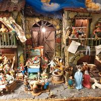 Presepe San Gregorio Armeno Napoli completo pas