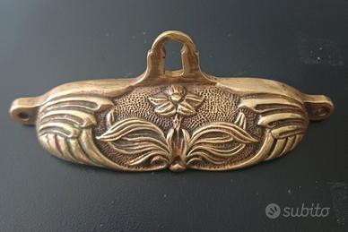 Maniglia decorativa in ottone