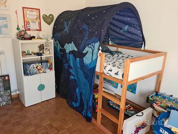 Letto per bambini "Kura bed" Ikea