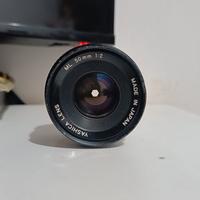 Obiettivo Yashica 50mm f2, attacco yashica/contax