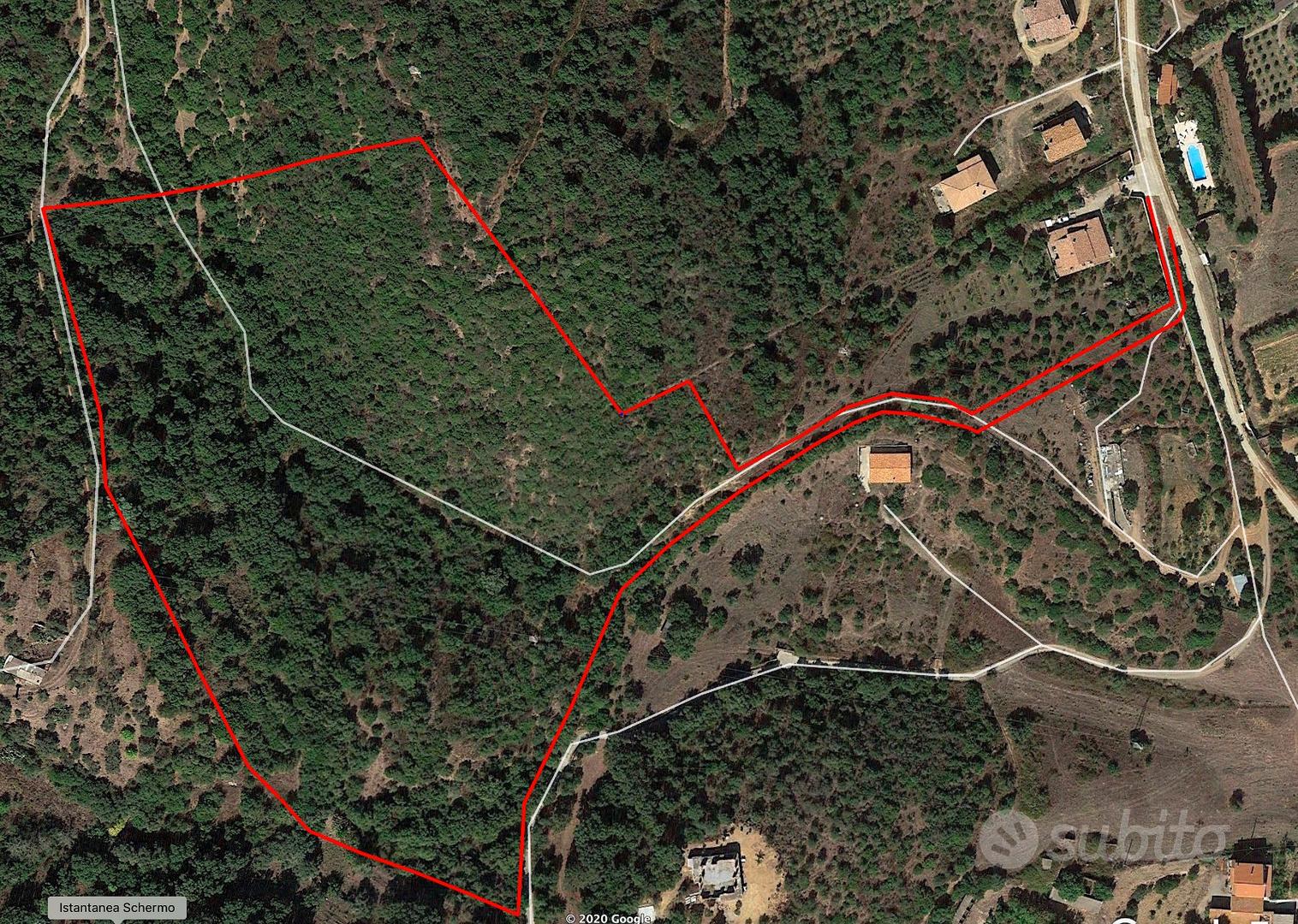 Terreno agricolo collinare - Vista 2