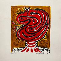 Arturo Carmassi,senza titolo,XXX ex.,litografia