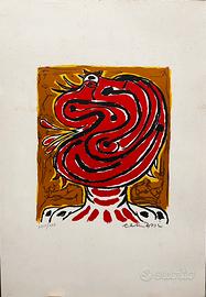 Arturo Carmassi,senza titolo,XXX ex.,litografia