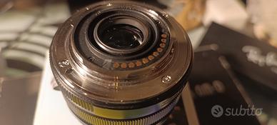 OBIETTIVO OLYMPUS MICRO 4/3  1.7mm 1.8