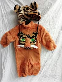 costume carnevale tigre