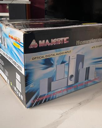 Home Theatre 5.1 majestic HTS 511OPT NUOVO