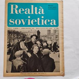 riviste comuniste"Realtà Sovietica"1953 n.1-2-5