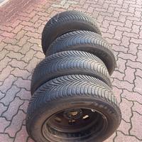 4 Termiche Michelin Alpin5 su cerchioni