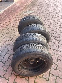 4 Termiche Michelin Alpin5 su cerchioni