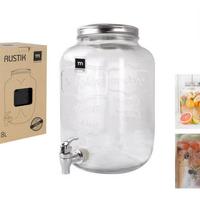 LA MEDITERRANEA  Caraffa In Vetro 8 Litri