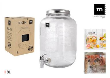 LA MEDITERRANEA  Caraffa In Vetro 8 Litri