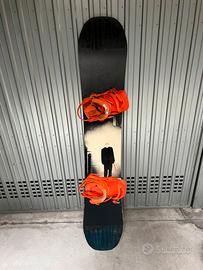 Snowboard Salomon Villain 155cm con attacco