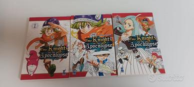 manga four knights of the apocalypse