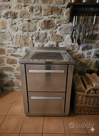 Stufa a legna inox De Manincor