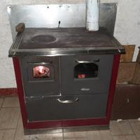 Cucina economica a legna
