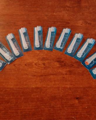 11 TESTINE ORIGINALI SPAZZOLINO ELETTRICO ORAL B