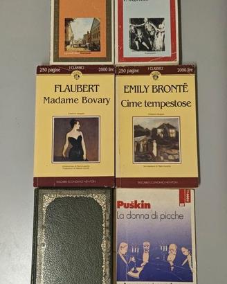 Lotto libri classici della letteratura mondiale